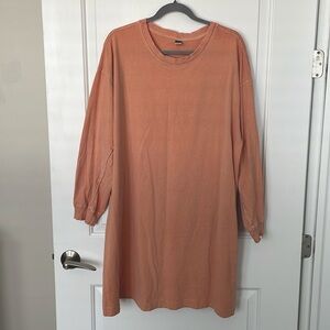 Long sleeve tshirt dress